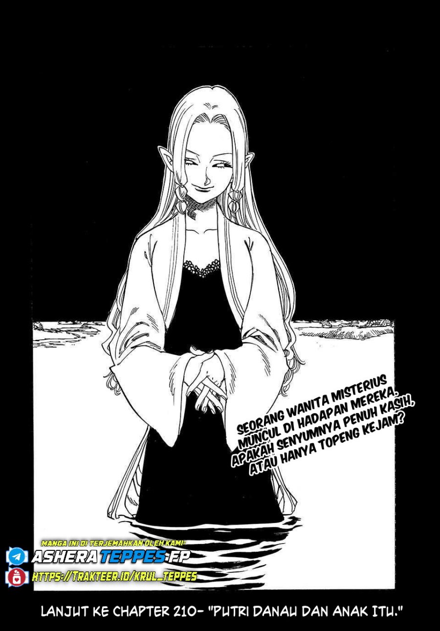 Halaman 19 dari Mokushiroku no Yonkishi Chapter 209