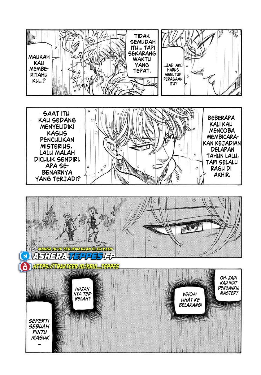Halaman 6 dari Mokushiroku no Yonkishi Chapter 209