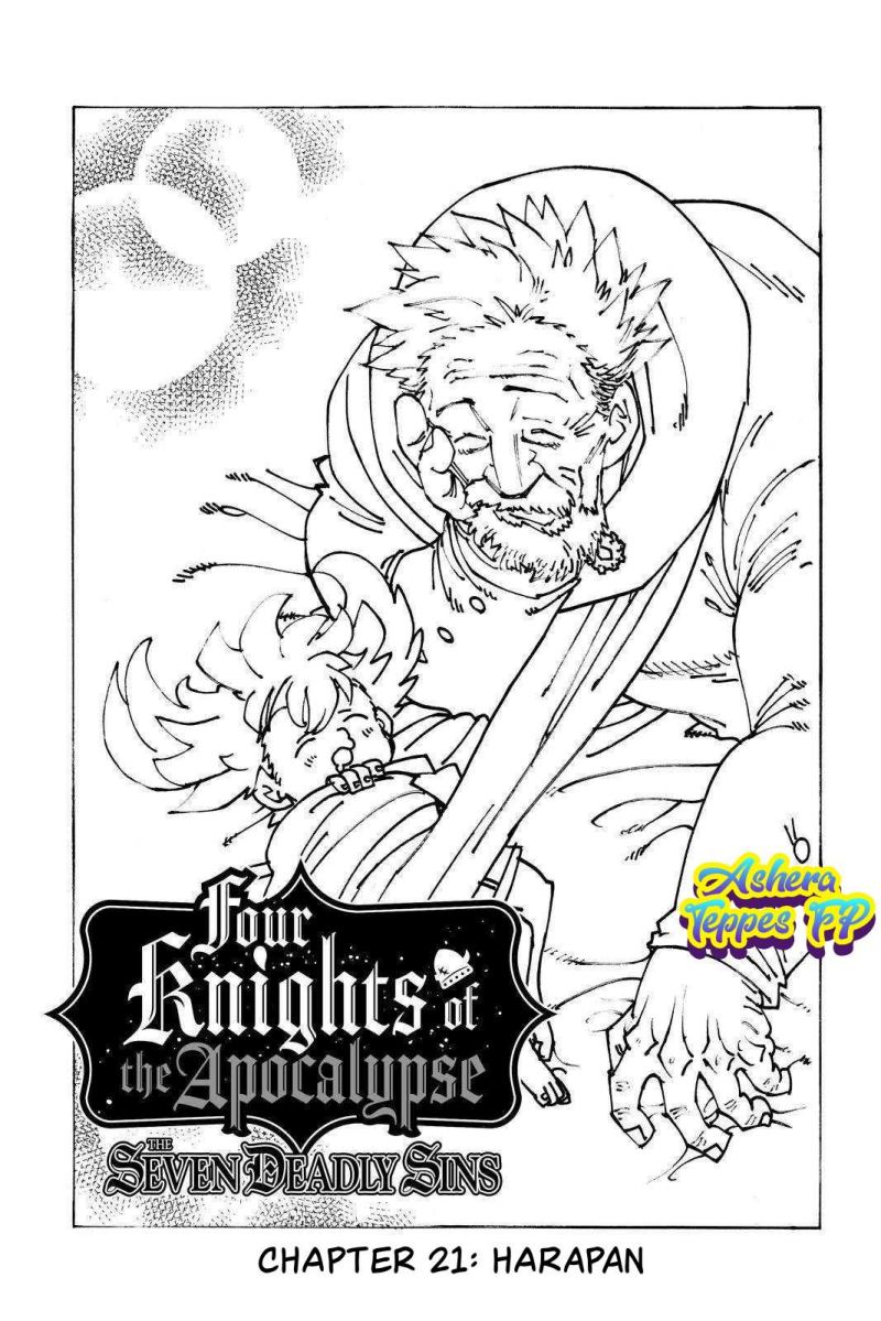 Halaman 2 dari Mokushiroku no Yonkishi Chapter 21
