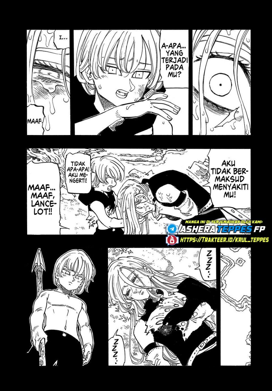 Halaman 13 dari Mokushiroku no Yonkishi Chapter 210