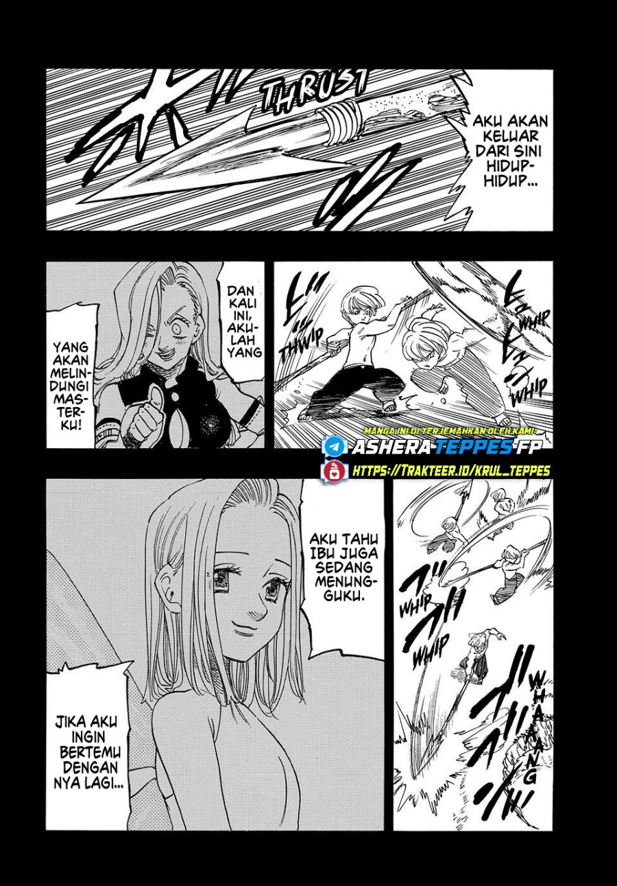 Halaman 14 dari Mokushiroku no Yonkishi Chapter 210