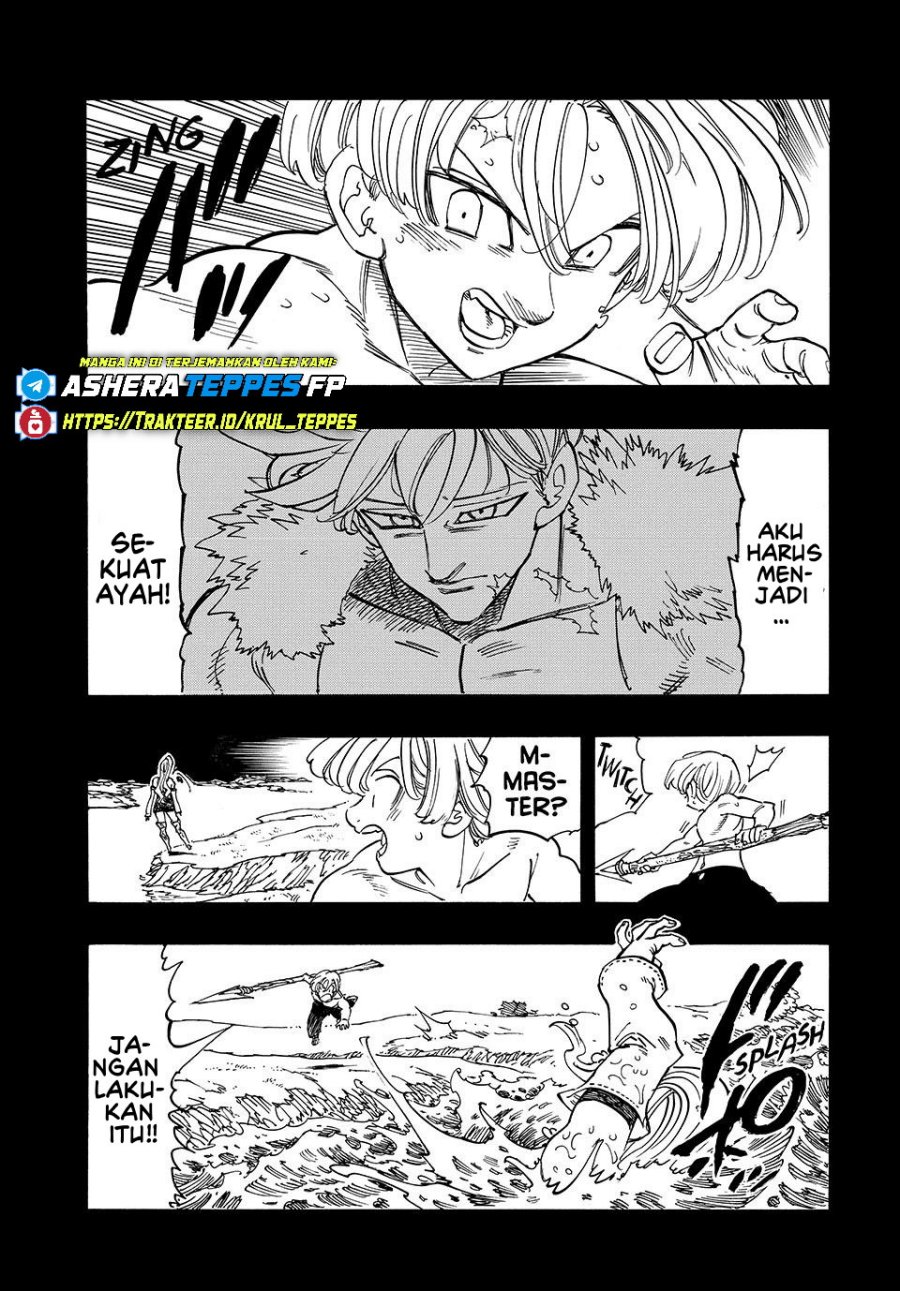 Halaman 15 dari Mokushiroku no Yonkishi Chapter 210