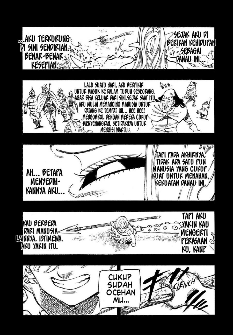 Halaman 21 dari Mokushiroku no Yonkishi Chapter 210