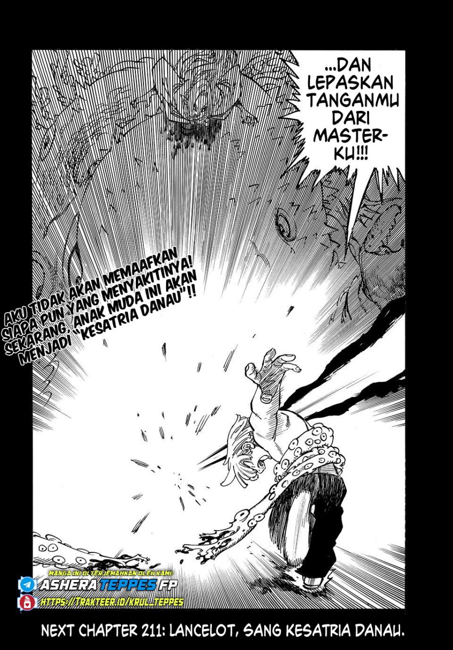 Halaman 22 dari Mokushiroku no Yonkishi Chapter 210