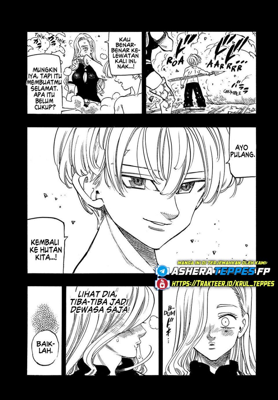 Halaman 17 dari Mokushiroku no Yonkishi Chapter 211