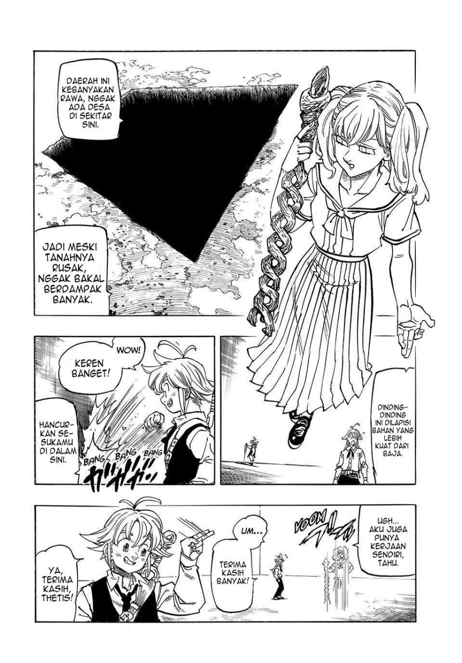 Halaman 15 dari Mokushiroku no Yonkishi Chapter 214