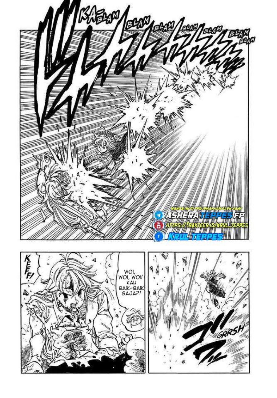 Halaman 21 dari Mokushiroku no Yonkishi Chapter 214