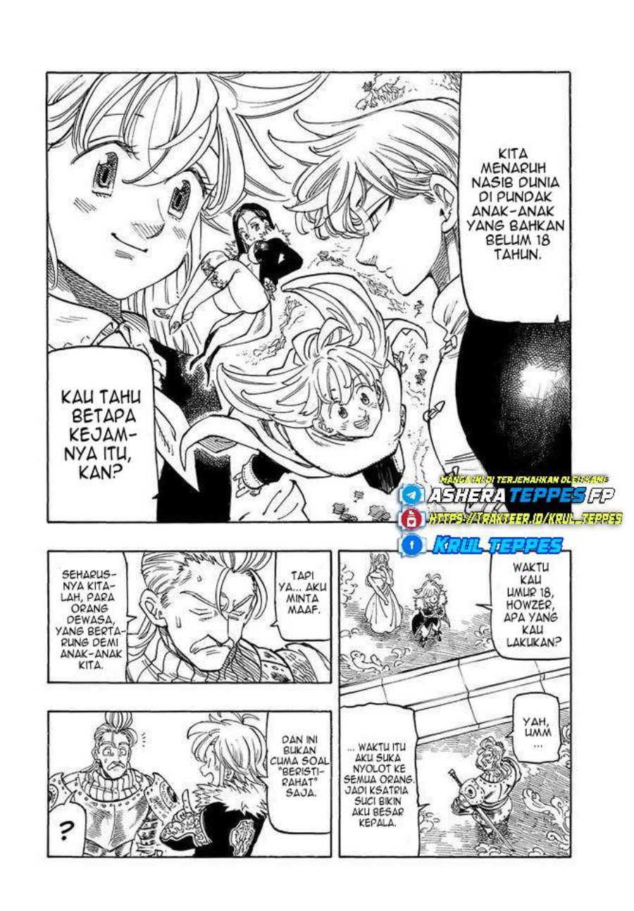Halaman 7 dari Mokushiroku no Yonkishi Chapter 214