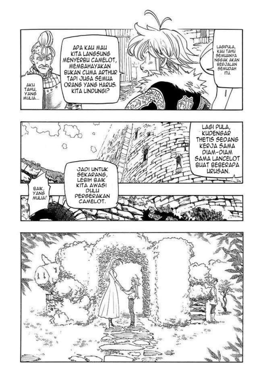 Halaman 9 dari Mokushiroku no Yonkishi Chapter 214