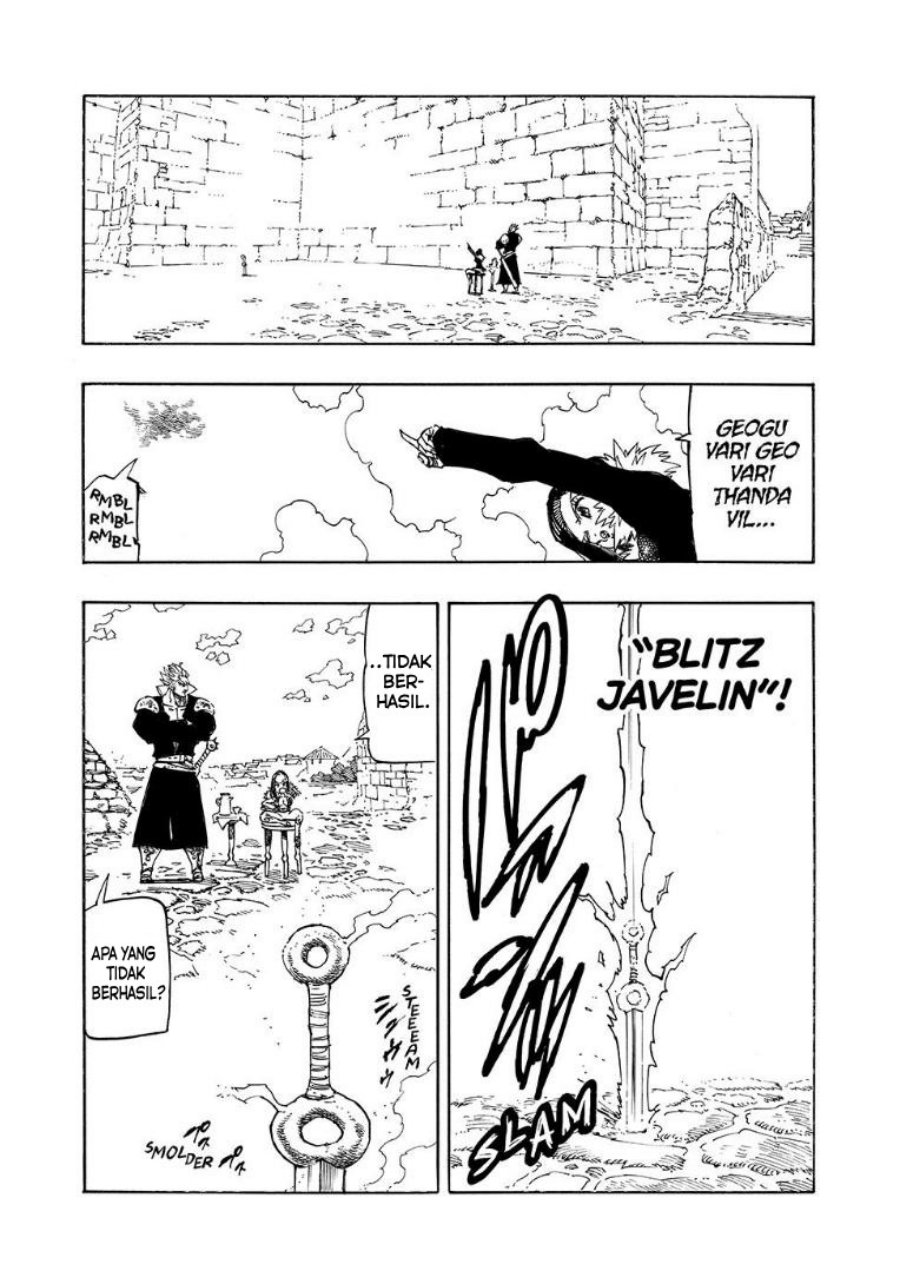Halaman 11 dari Mokushiroku no Yonkishi Chapter 215