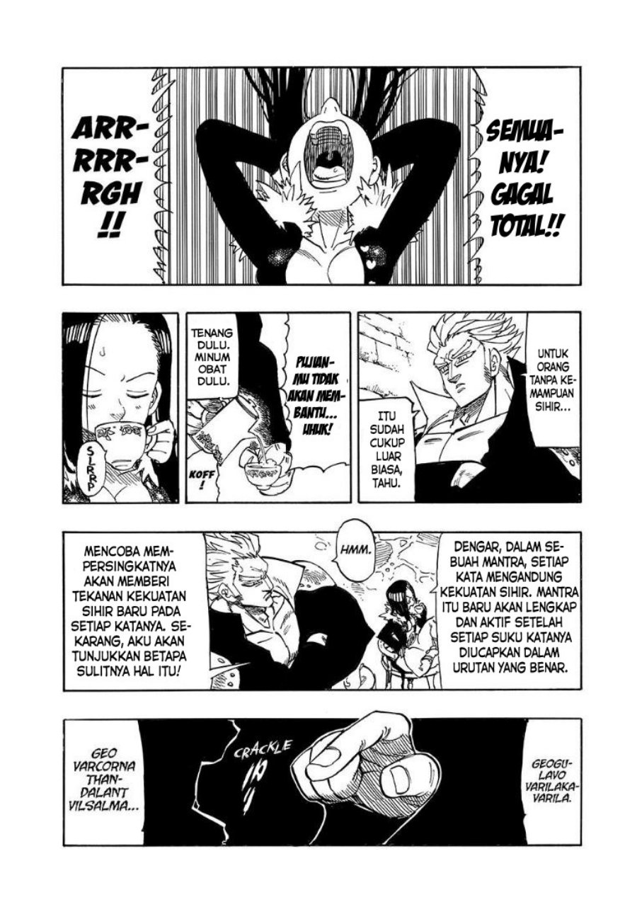 Halaman 12 dari Mokushiroku no Yonkishi Chapter 215