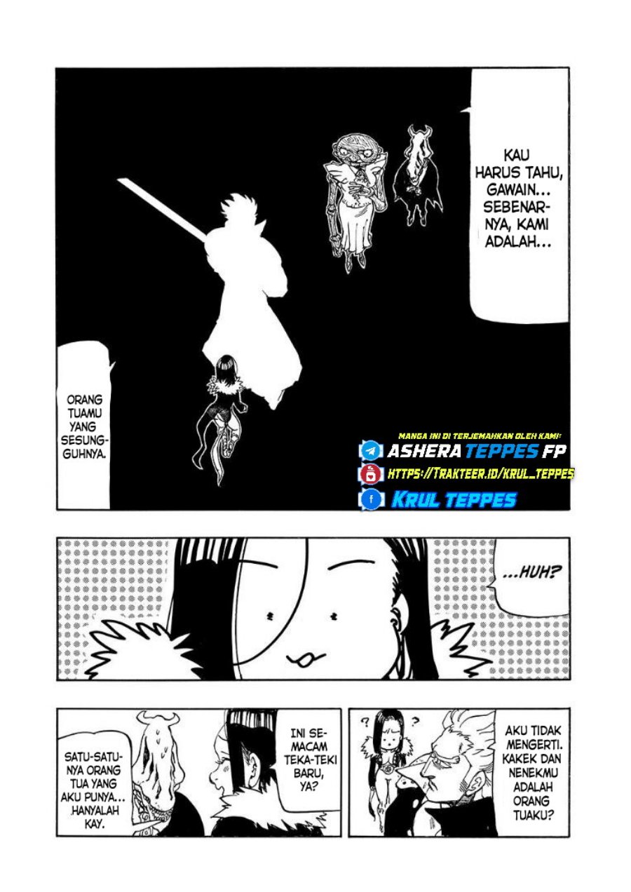 Halaman 17 dari Mokushiroku no Yonkishi Chapter 215