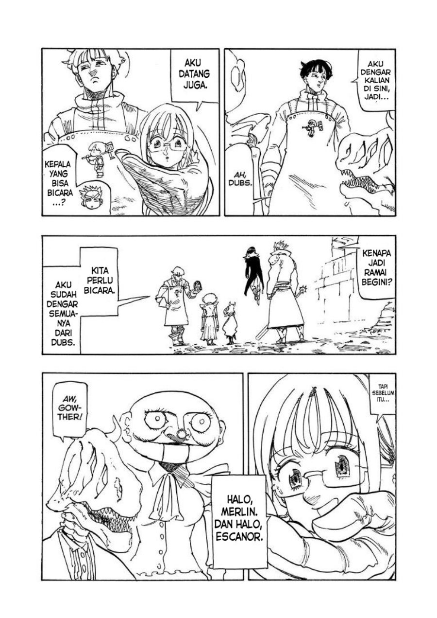 Halaman 19 dari Mokushiroku no Yonkishi Chapter 215