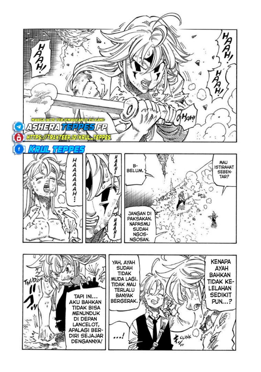 Halaman 5 dari Mokushiroku no Yonkishi Chapter 215