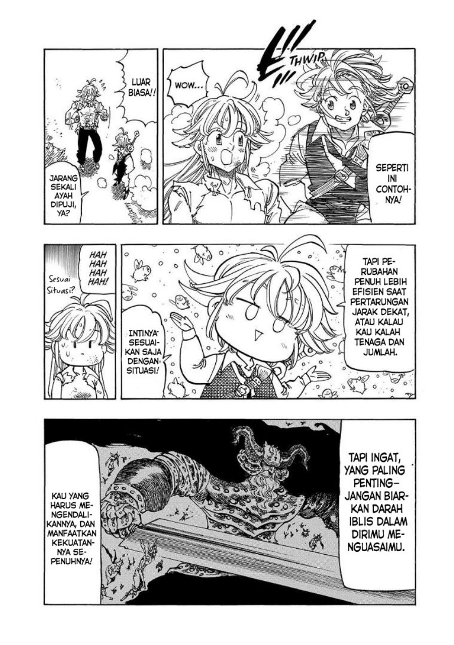 Halaman 8 dari Mokushiroku no Yonkishi Chapter 215