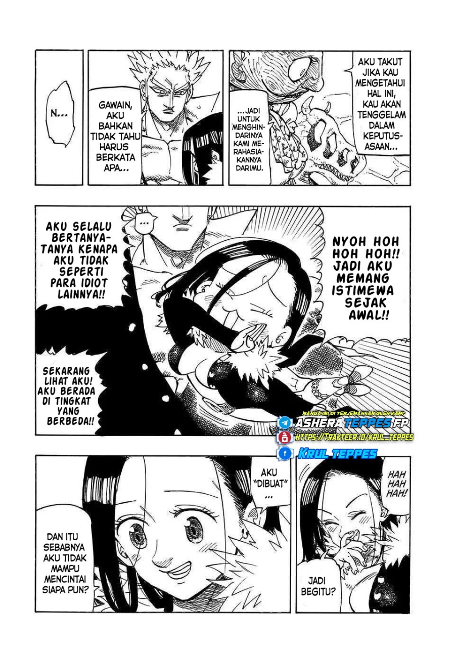 Halaman 11 dari Mokushiroku no Yonkishi Chapter 216