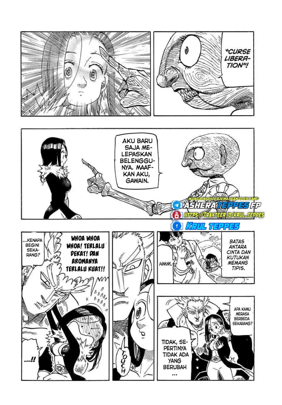 Halaman 13 dari Mokushiroku no Yonkishi Chapter 216
