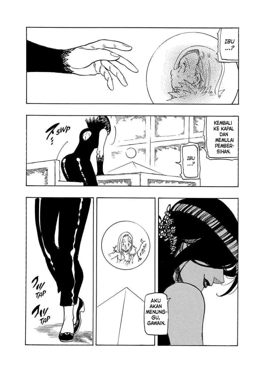 Halaman 18 dari Mokushiroku no Yonkishi Chapter 216