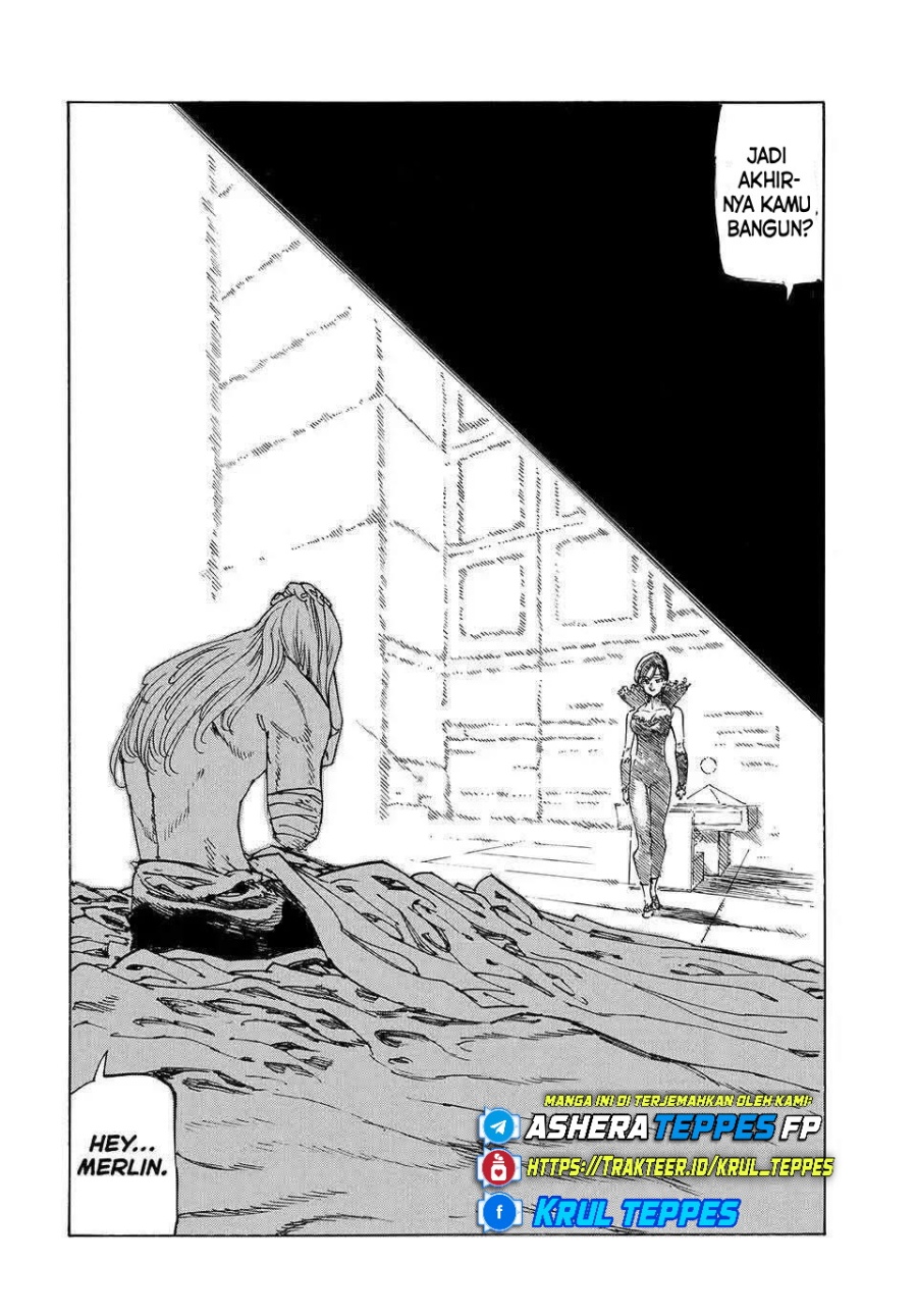 Halaman 19 dari Mokushiroku no Yonkishi Chapter 216
