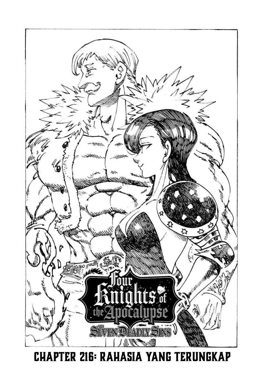 Halaman 2 dari Mokushiroku no Yonkishi Chapter 216
