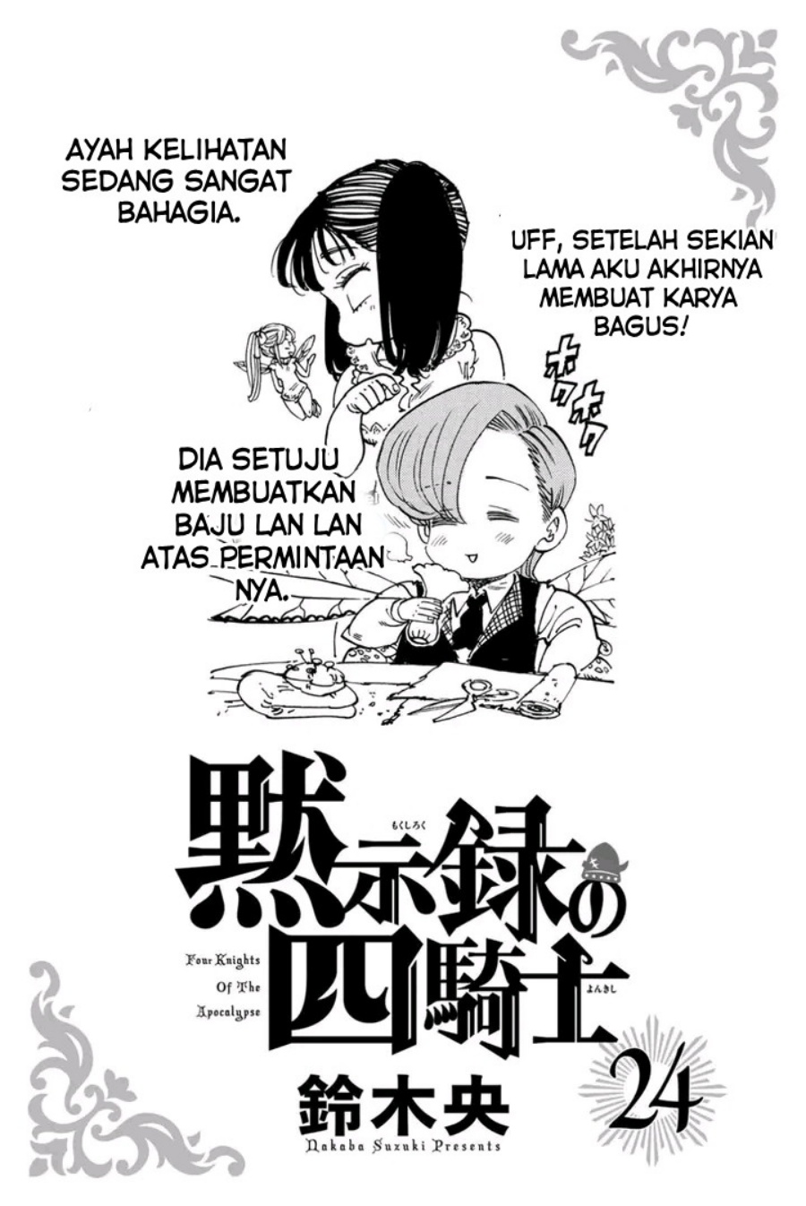 Halaman 23 dari Mokushiroku no Yonkishi Chapter 216