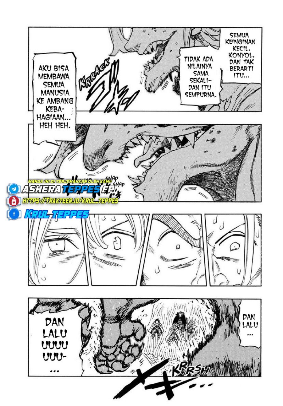 Halaman 16 dari Mokushiroku no Yonkishi Chapter 217