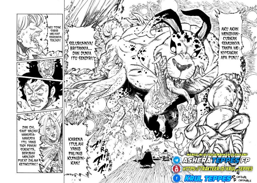 Halaman 17 dari Mokushiroku no Yonkishi Chapter 217