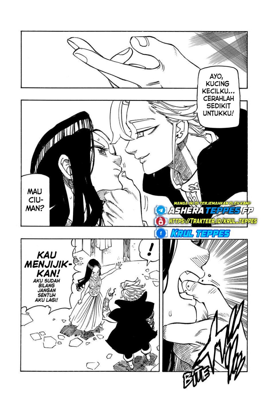 Halaman 13 dari Mokushiroku no Yonkishi Chapter 218