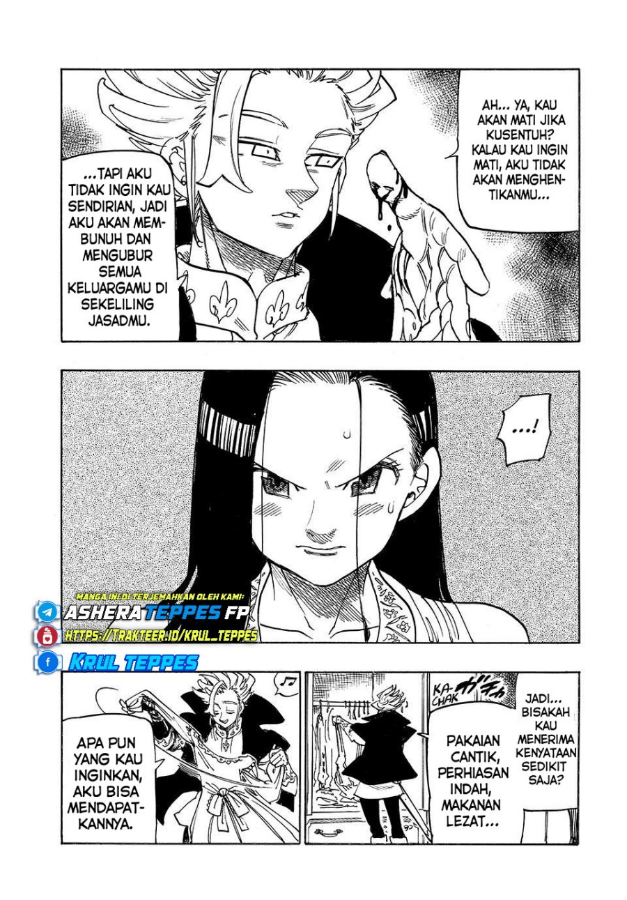 Halaman 14 dari Mokushiroku no Yonkishi Chapter 218