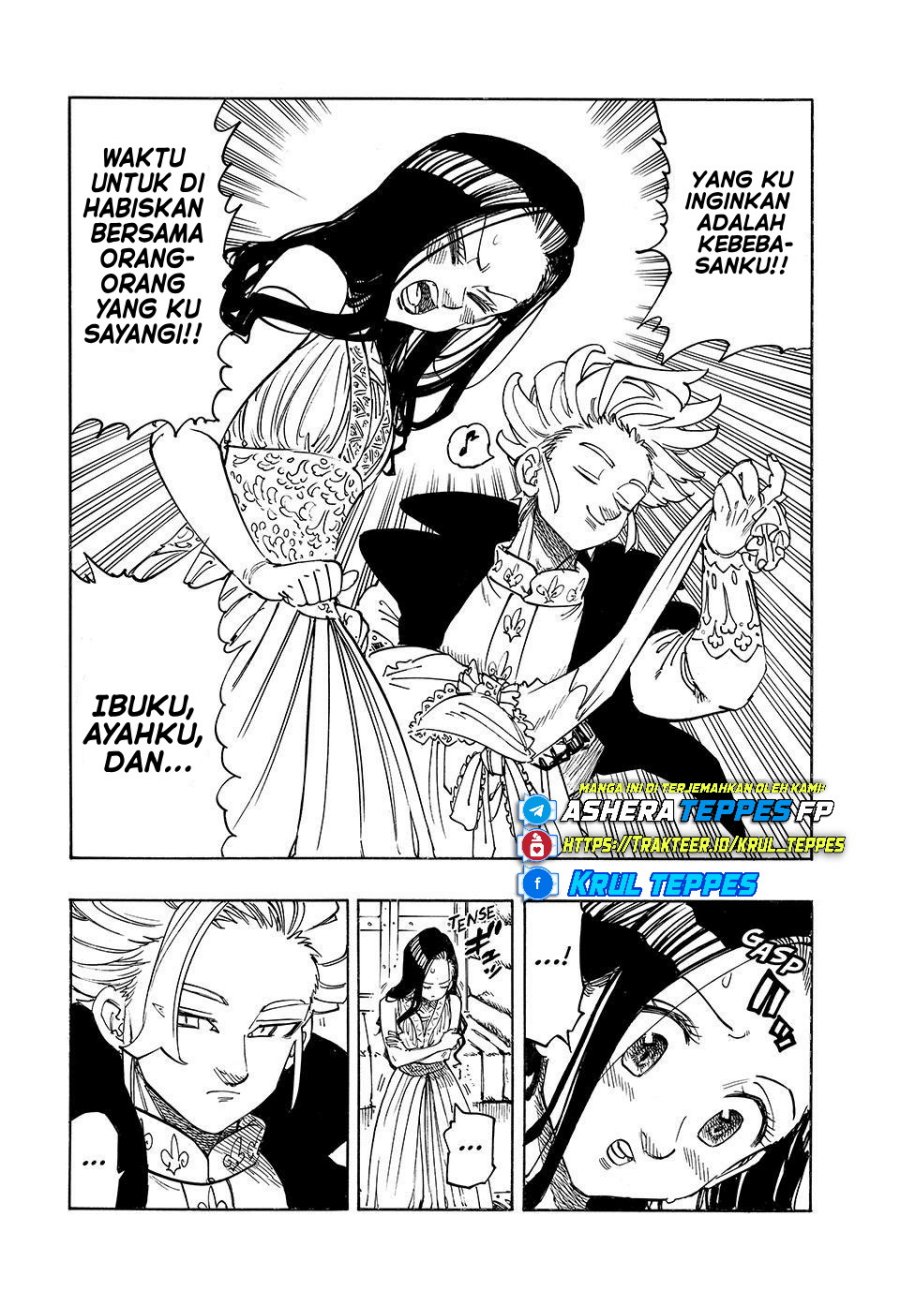 Halaman 15 dari Mokushiroku no Yonkishi Chapter 218