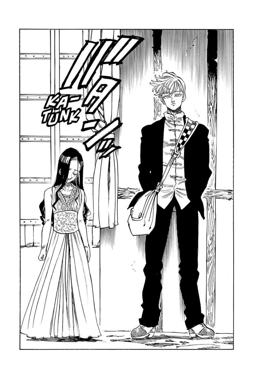 Halaman 19 dari Mokushiroku no Yonkishi Chapter 218