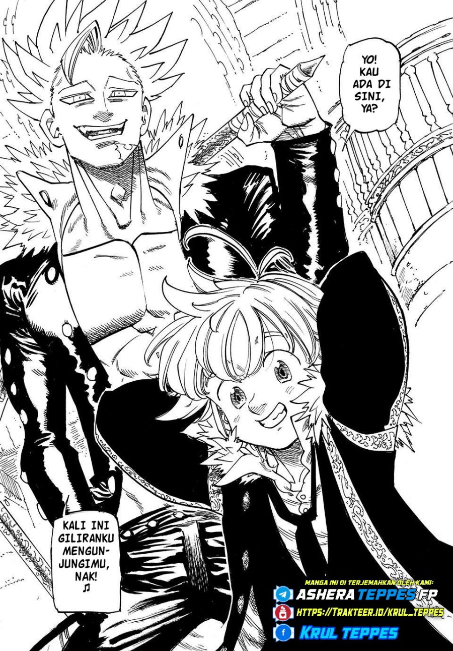 Halaman 15 dari Mokushiroku no Yonkishi Chapter 219