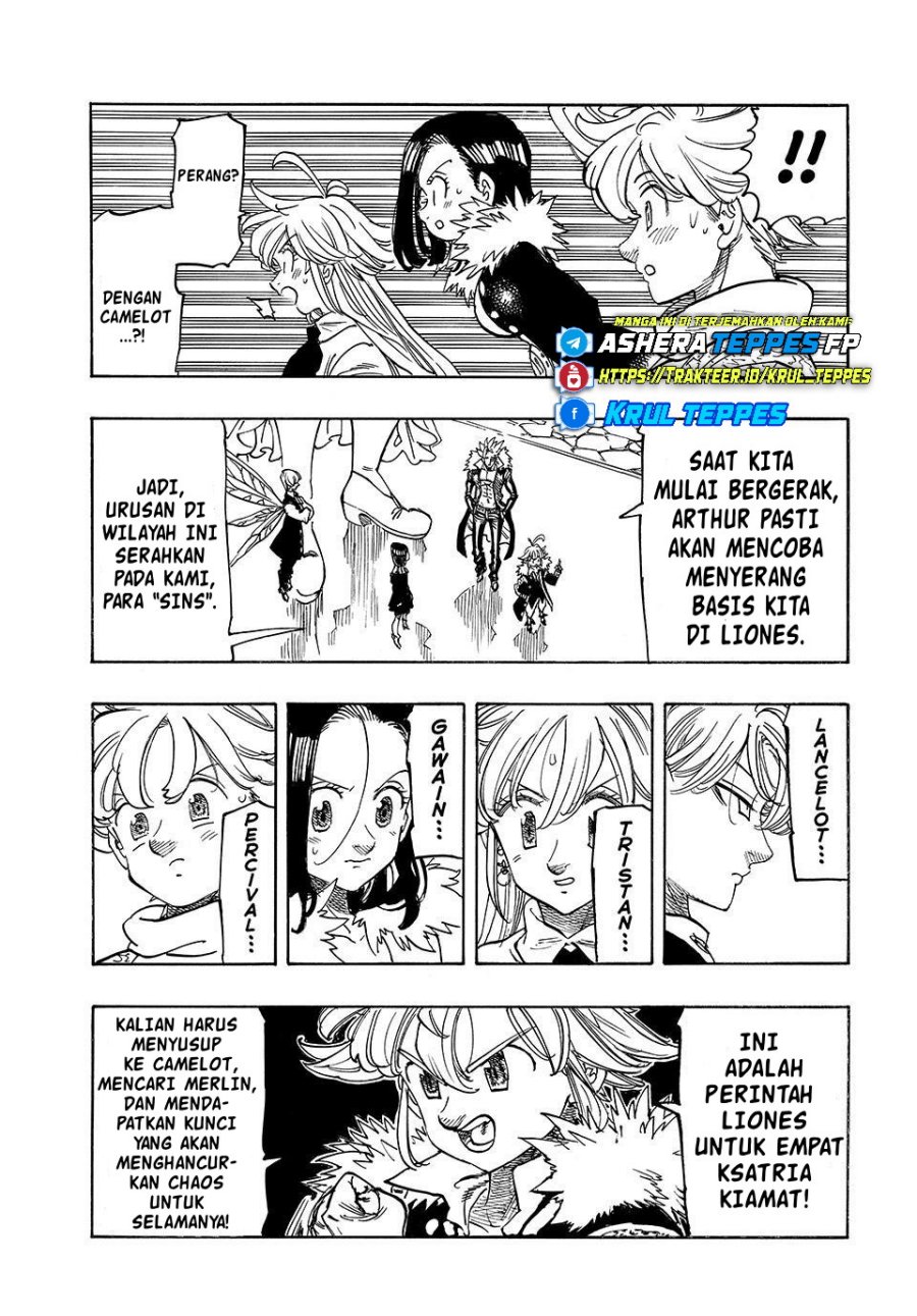 Halaman 20 dari Mokushiroku no Yonkishi Chapter 219