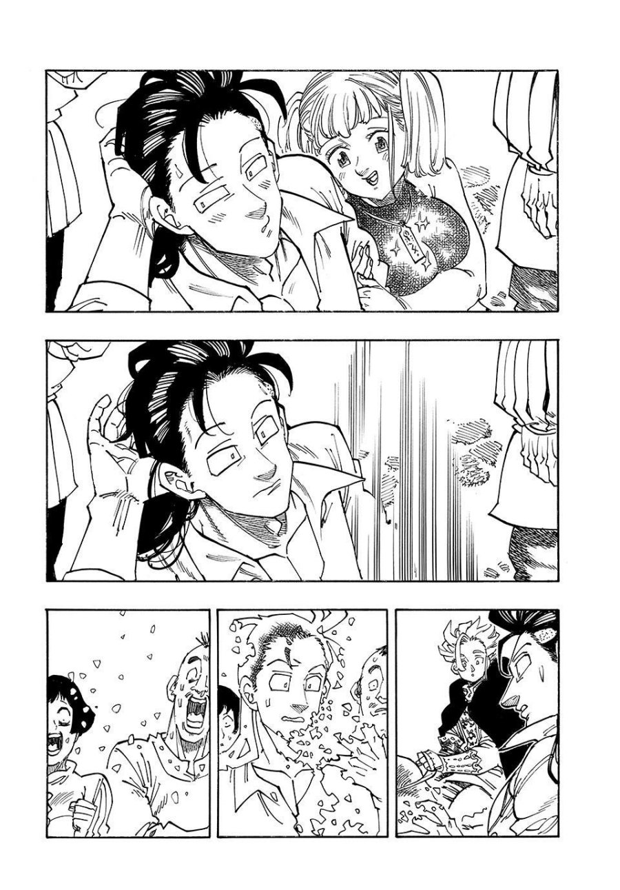 Halaman 11 dari Mokushiroku no Yonkishi Chapter 220