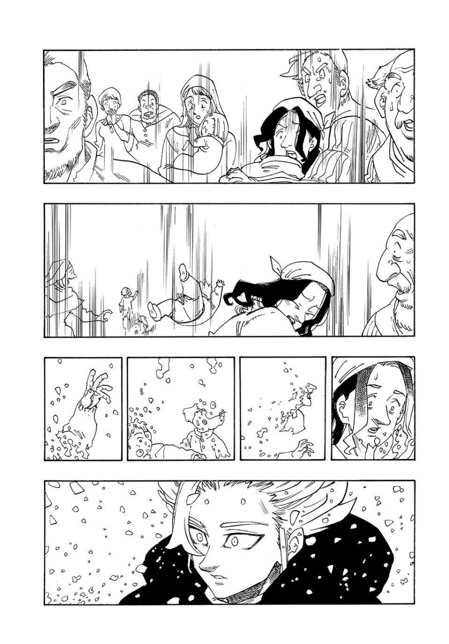 Halaman 12 dari Mokushiroku no Yonkishi Chapter 220
