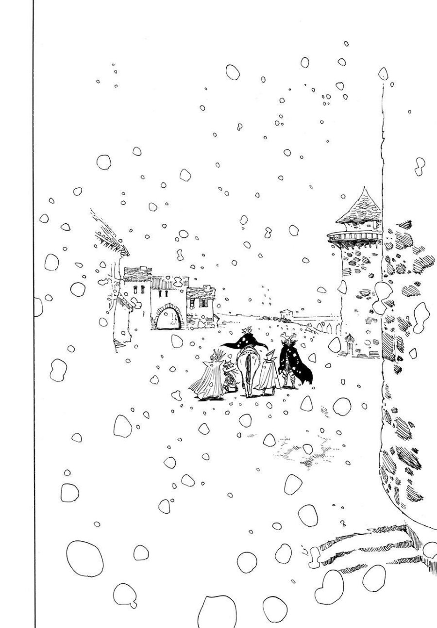 Halaman 13 dari Mokushiroku no Yonkishi Chapter 220