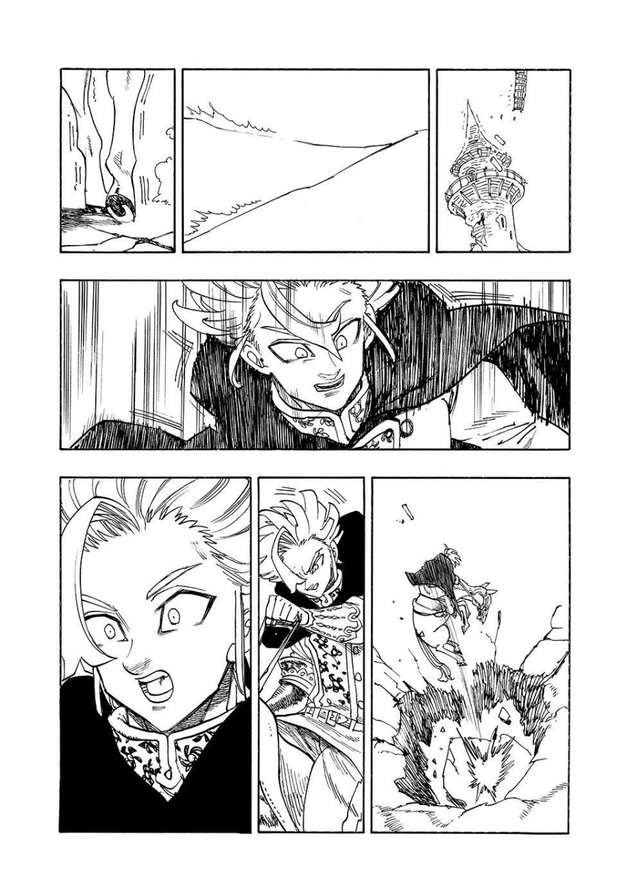 Halaman 14 dari Mokushiroku no Yonkishi Chapter 220