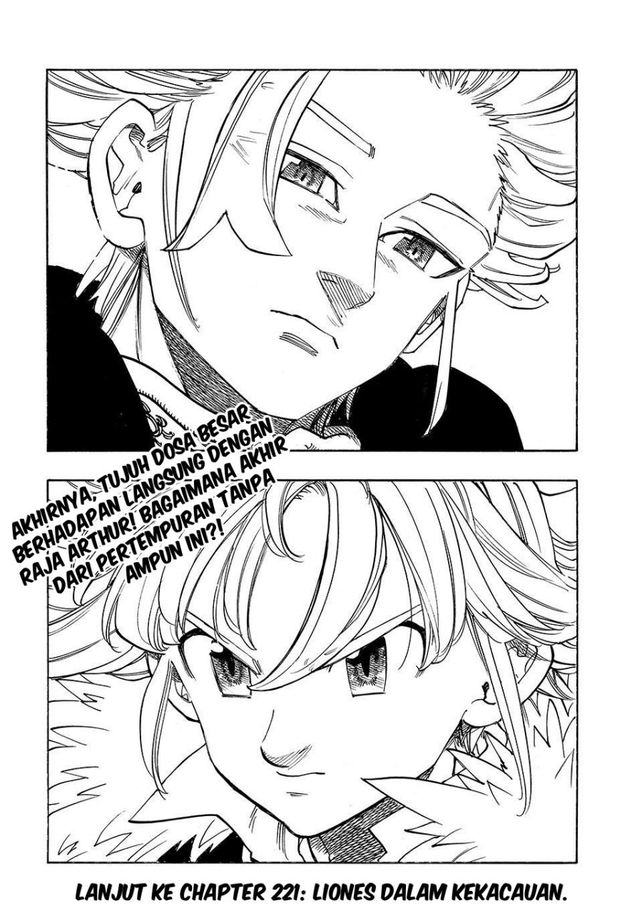 Halaman 20 dari Mokushiroku no Yonkishi Chapter 220