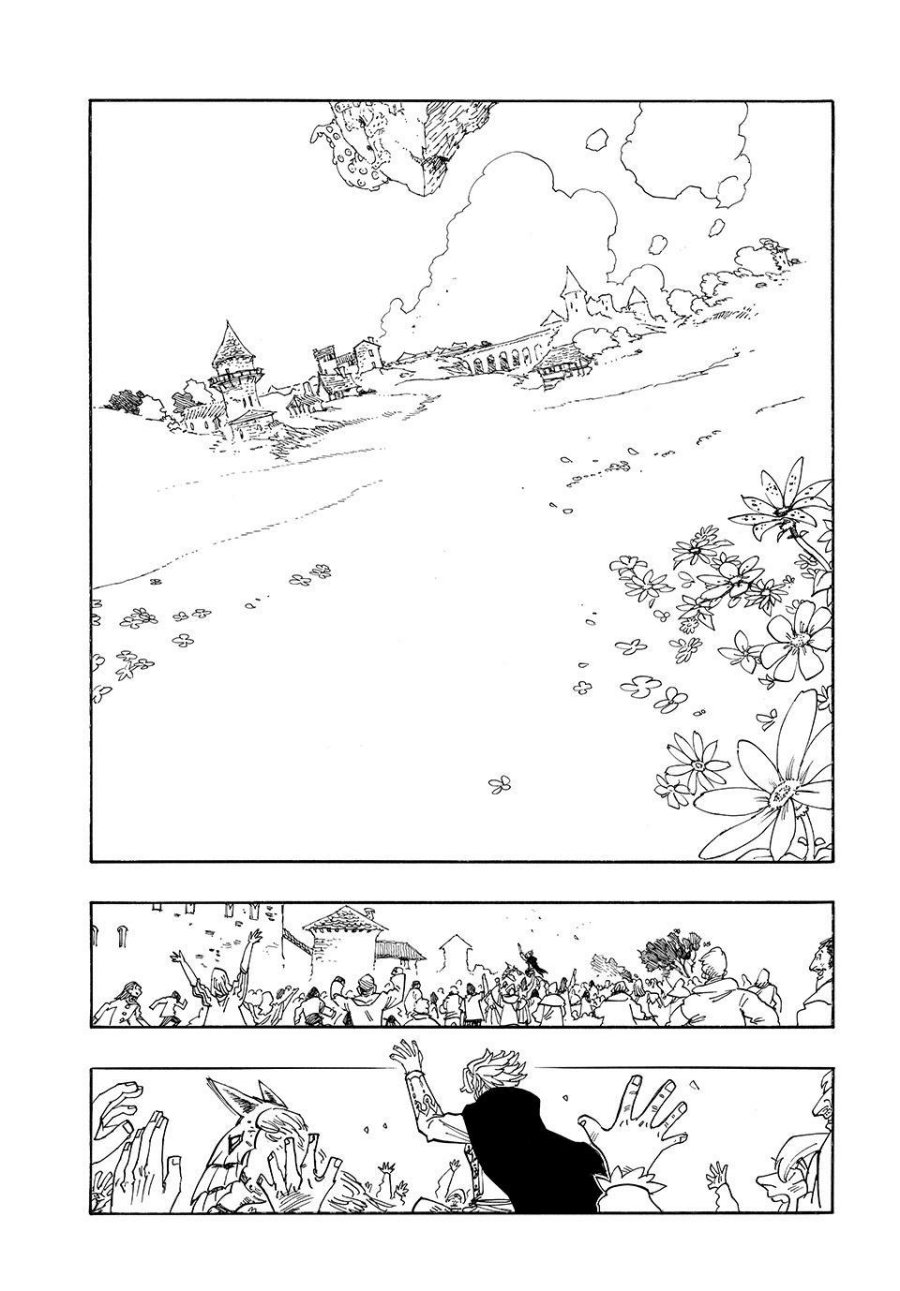 Halaman 8 dari Mokushiroku no Yonkishi Chapter 220
