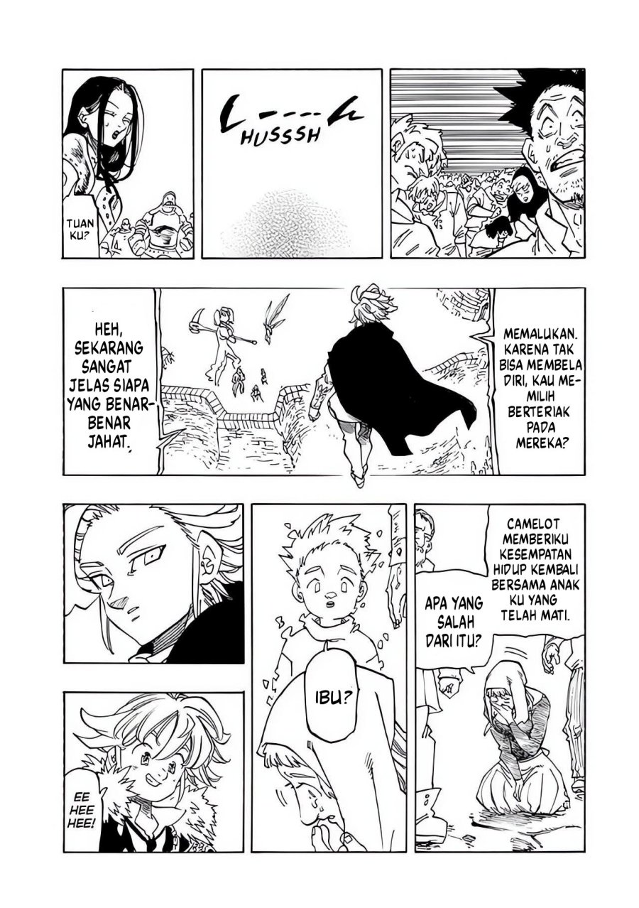 Halaman 10 dari Mokushiroku no Yonkishi Chapter 221