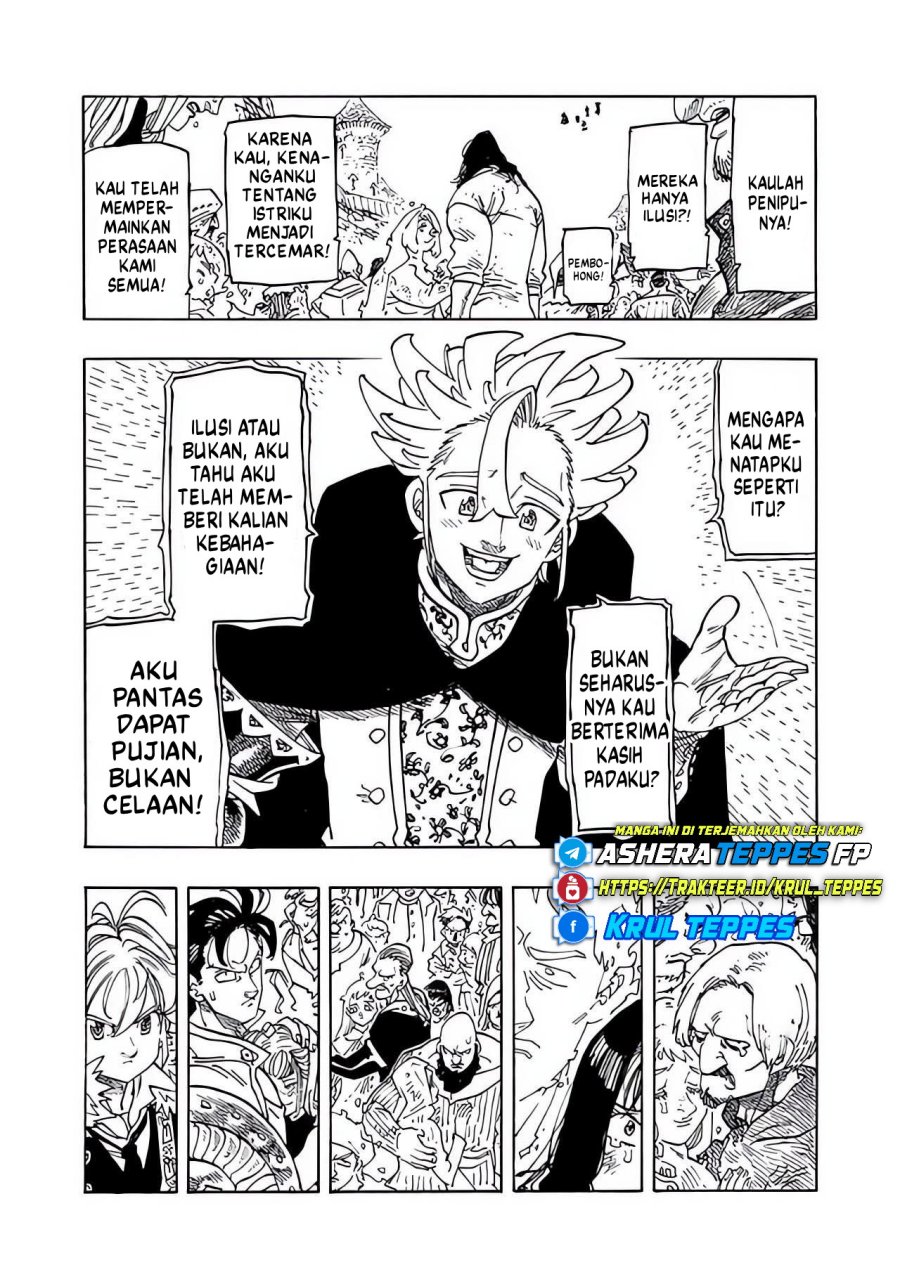 Halaman 14 dari Mokushiroku no Yonkishi Chapter 221