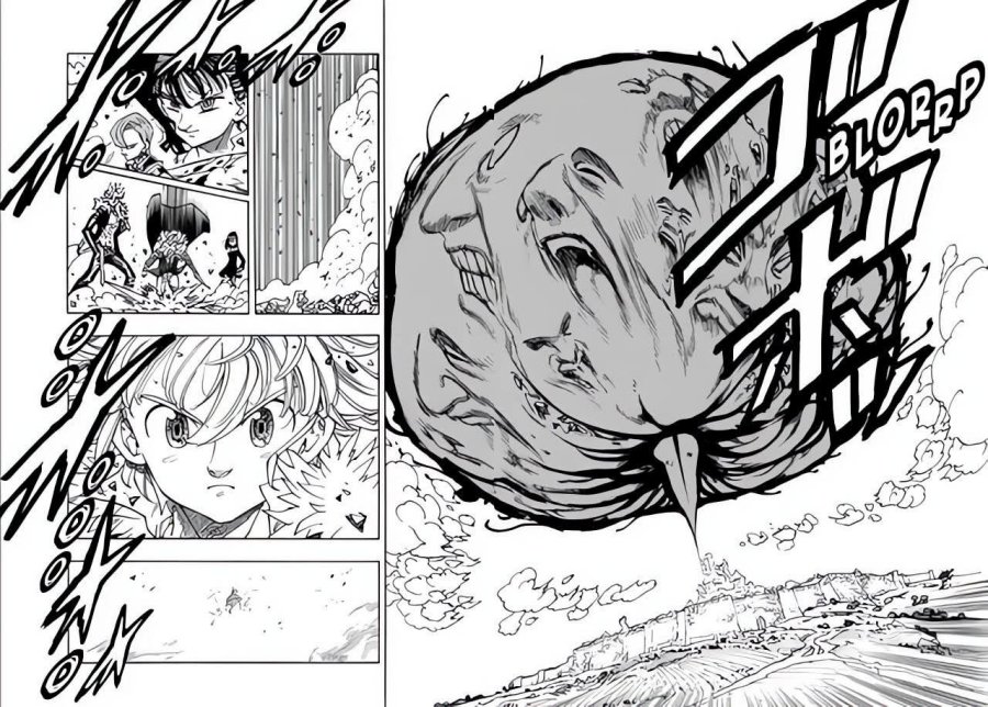 Halaman 19 dari Mokushiroku no Yonkishi Chapter 221