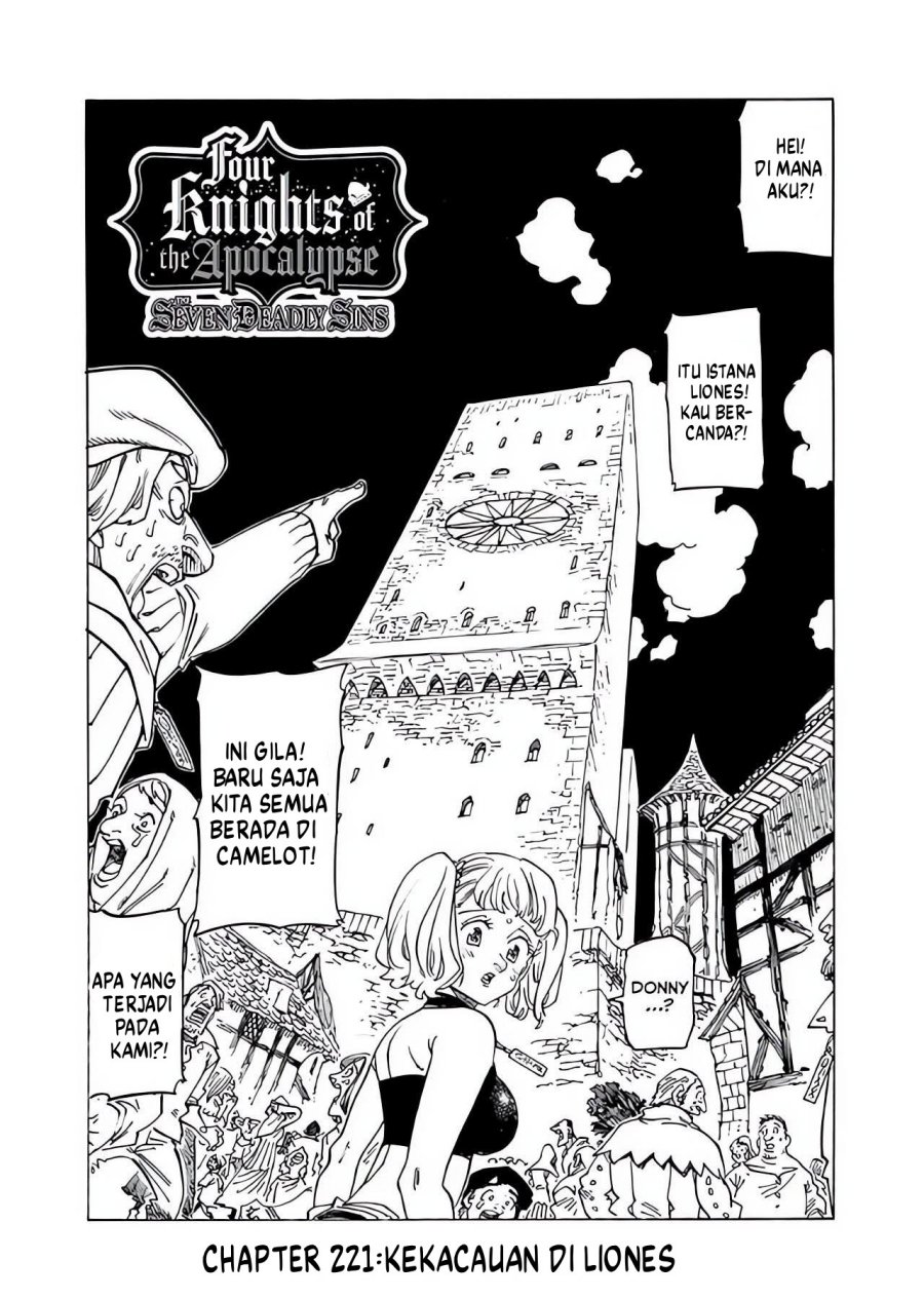 Halaman 2 dari Mokushiroku no Yonkishi Chapter 221