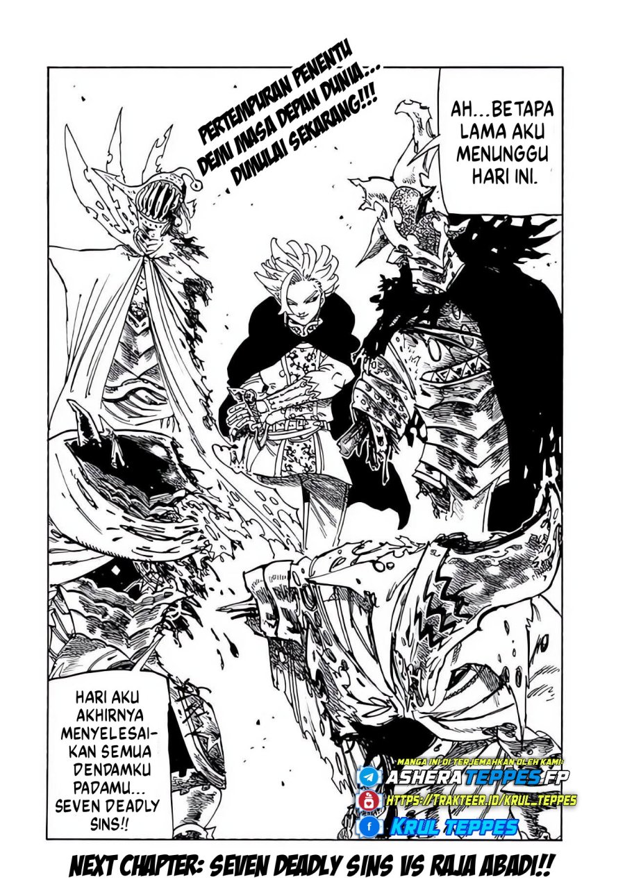 Halaman 20 dari Mokushiroku no Yonkishi Chapter 221