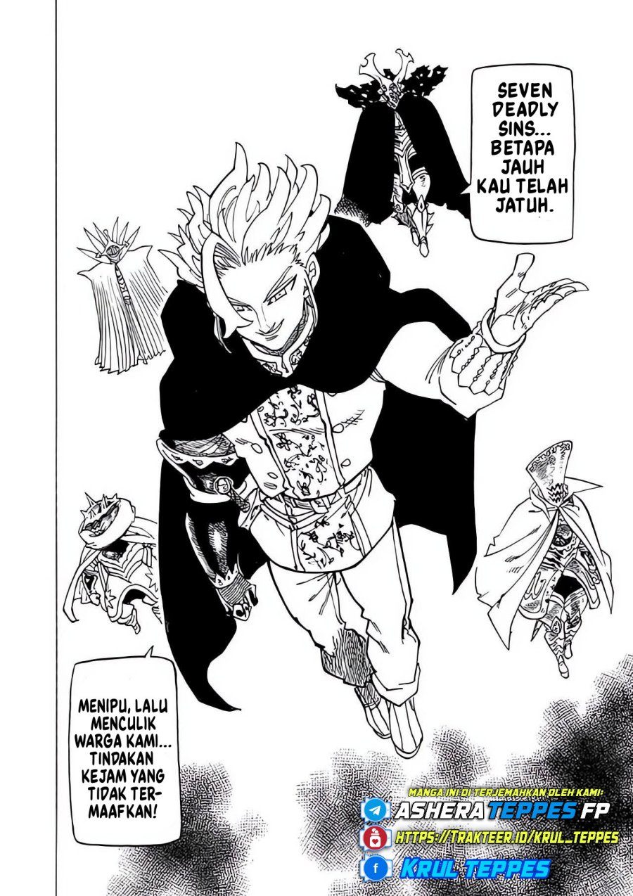 Halaman 5 dari Mokushiroku no Yonkishi Chapter 221