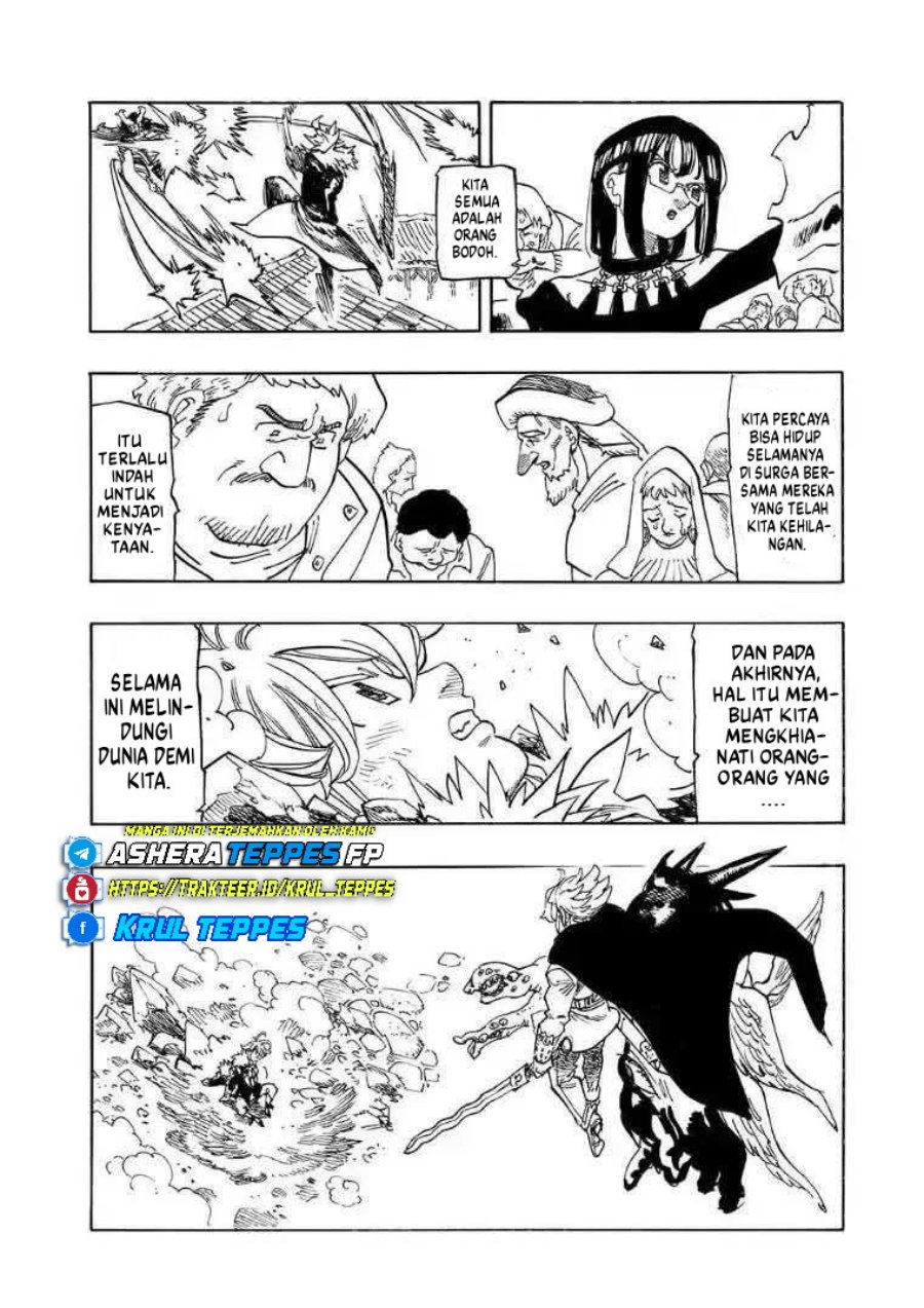 Halaman 11 dari Mokushiroku no Yonkishi Chapter 222