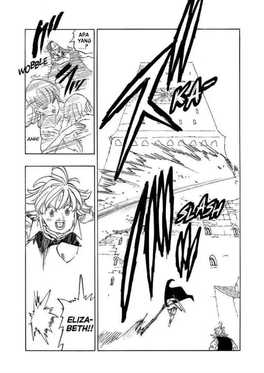 Halaman 13 dari Mokushiroku no Yonkishi Chapter 222