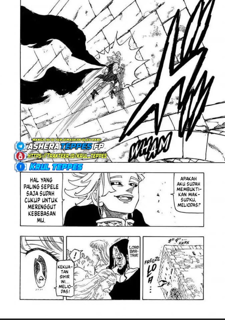 Halaman 14 dari Mokushiroku no Yonkishi Chapter 222