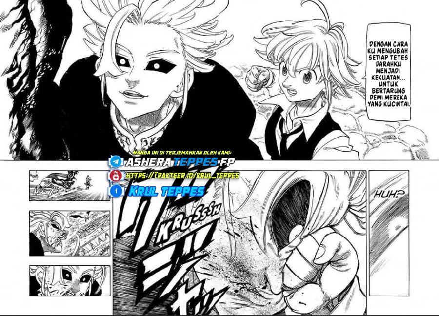 Halaman 16 dari Mokushiroku no Yonkishi Chapter 222