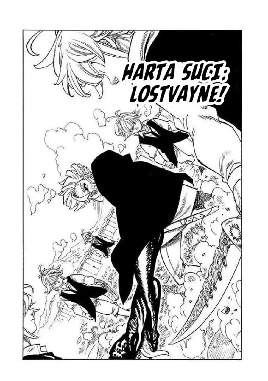 Halaman 17 dari Mokushiroku no Yonkishi Chapter 222